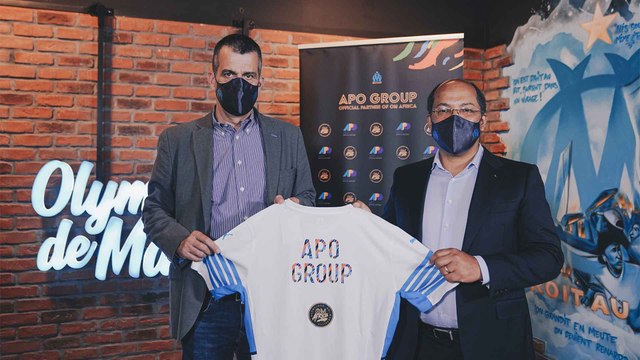 APO Group, nouveau partenaire de l’OM en Afrique