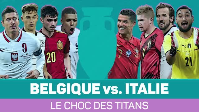 Quarts - Lukaku contre Chiellini/Bonucci, le choc des titans