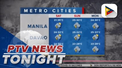 PAGASA: ITCZ prevailing over Mindanao