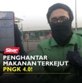 Penghantar makanan terkejut PNGK 4.0!