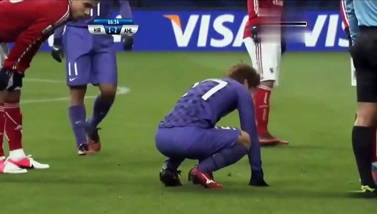 الشوط الثاني من مباراة | الاهلي المصري و هيروشيما الياباني 1/2 كاس العالم للاندية اليابان 2012م