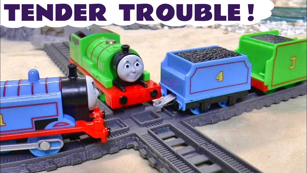 Thomas and Friends Tender Trouble Magic with the Funlings Toys in this Thomas the Tank Engine Stop Motion Animation Full Episode English Video for Kids by Toy Trains 4U