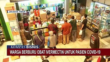 Warga Buru Invermectin di Pasar Pramuka, Stok Menipis Harga Naik