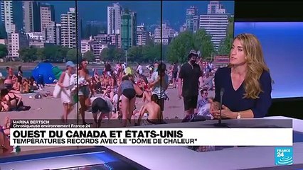 Un millier de Canadiens fuient la canicule et les incendies dans l'ouest du pays