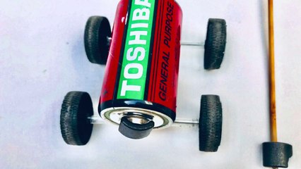 How to make magnet power car | easy make car