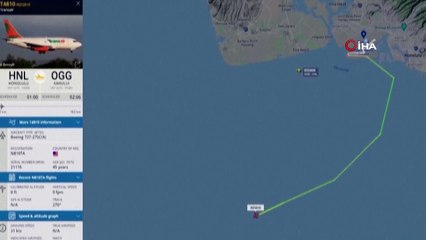 - Hawaii açıklarında Boeing 737 tipi kargo uçağı düştü