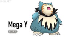Drawing All 151 Kanto Pokémon Mega X_Y Evolutions - WORLD RECORD