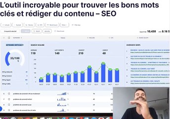 L’outil incroyable pour trouver les bons mots clés et rédiger du contenu – SEO