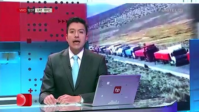 Fila de camiones varados en Chile llega a casi 800, los choferes sufren por las bajas temperaturas