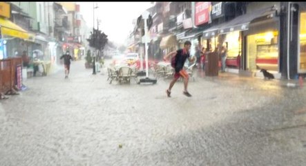 Edirne'de şiddetli yağış