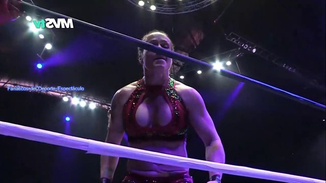 Dalys vs. Marcela en lucha por Campeonato Mundial Femenil CMLL Japon.