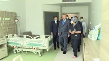Son dakika: Cumhurbaşkanı Erdoğan, açılışını yaptığı hastanede tedavi gören hastaları ziyaret etti