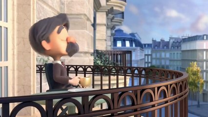 فيلم أنيميشن قصير لطيف جدا _ حب في البلكونة ♥️