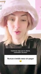 Adri Vainilla responde a seguidor que le cuenta su mas grande secreto en instagram