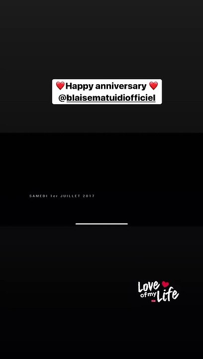 Isabelle Matuidi partage des vidéos inédites de son mariage avec Blaise Matuidi. Juillet 2021