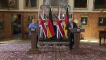 Merkel y Johnson liman asperezas tras el brexit