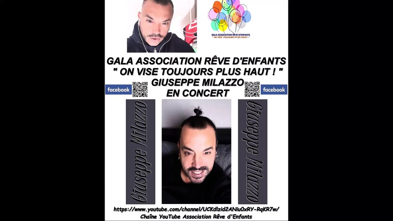 Gala Association Rêve d'Enfants Giuseppe Milazzo En Concert