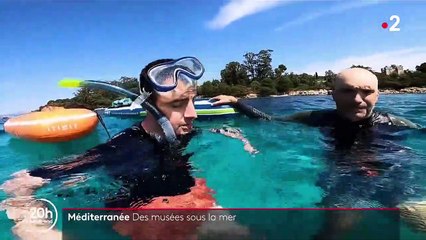 Méditerranée : un musée sous la mer au large de Cannes