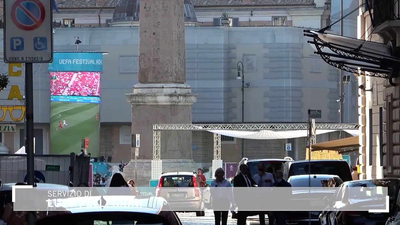 Euro2020, tifosi inglesi a Roma ma risiedono all'estero: "Per noi impossibile andare a Wembley"