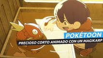 Pokétoon: un bello corto animado con un niño y un Magikarp