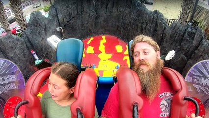 Kiddo Isn't Stoked About Going "Super Height"