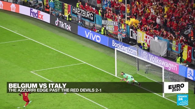 Italy beats Belgium 2-1, advances to Euro 2021 semifinals