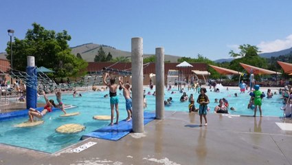 Residents and tourists brave 'early' heat wave in Montana