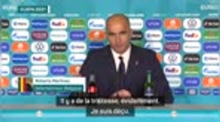 Quarts - Martinez : "Triste pour mes joueurs"