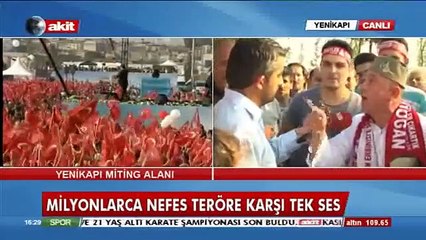 Yenikapı'da bir Oflu öyle şeyler söyledi ki...