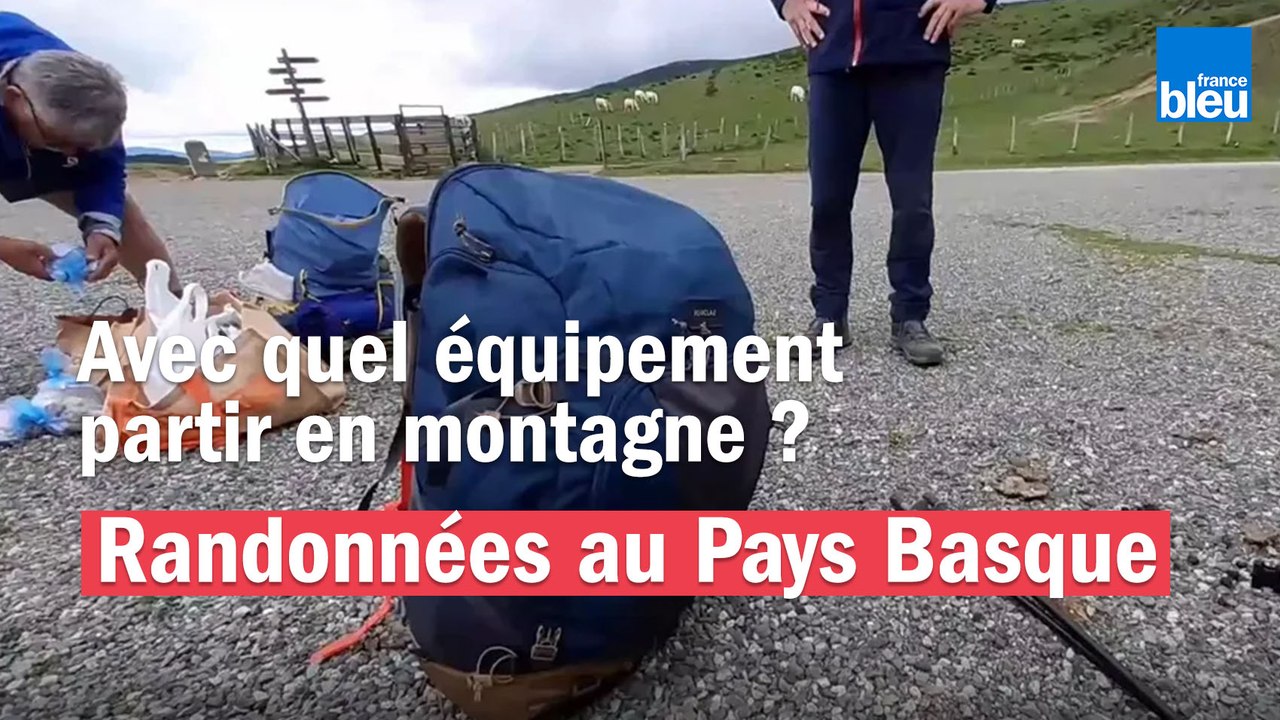 Randonnées au Pays Basque - Prévention 1 : l'équipement