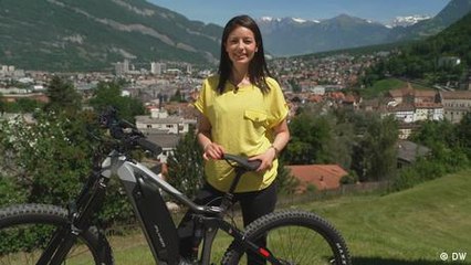En bicicleta eléctrica por los Alpes suizos