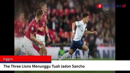 Menanti Kilau Jadon Sancho Bersama Timnas Inggris di Piala Eropa 2020