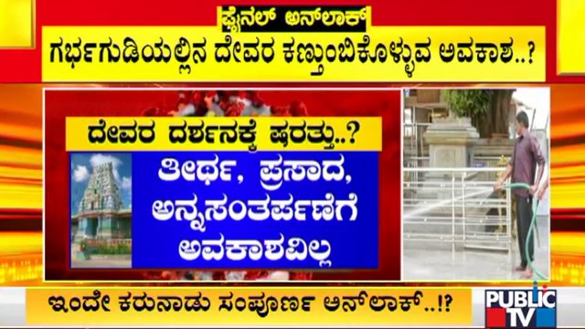 Government Considers Reopening Temples After July 5 With Conditions | Karnataka Unlock