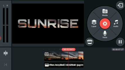 How to create video animation in title by using kinemaster #techtool