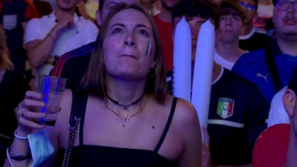 Fans in Rome watch Italy beat Belgium 21 to advance to semifinals  Euro 2020