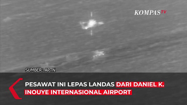 Pesawat Kargo Boeing 737 Jatuh di Hawaii