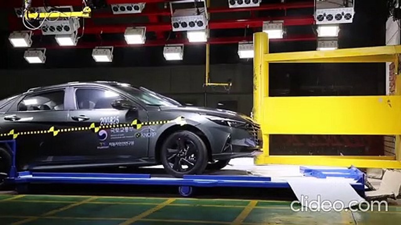 2021 Hyundai Elantra Crash Test (CN7)