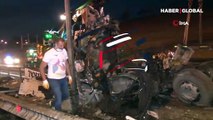 TEM Otoyolu'nda feci kaza! Sürücü hayatını kaybetti
