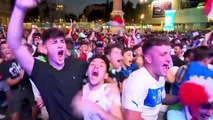 EM 2020: spanische und italienische Fans im Freudentaumel