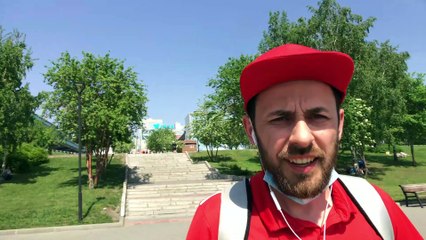 85 °F (30°C) in Siberia❄️. Embankment of the World's 7th-Longest River in Novosibirsk City.