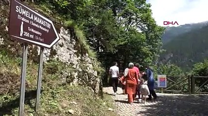 Sümela Manastırı'nda saklı mekanlar ziyarete açıldı