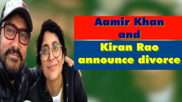 Aamir Khan and Kiran Rao announce divorce