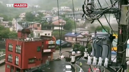 Japonya'da heyelan: En az 20 kişi kayboldu