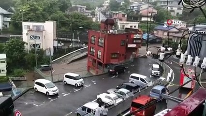 Japonya'da heyelan! Önüne kattığını sürükledi: En az 20 kayıp