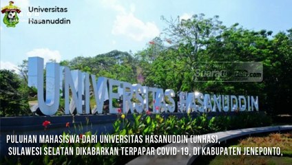 60 Mahasiswa KKN Unhas di Jeneponto Terkonfirmasi Positif Covid-19