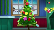 Père Noël descendant la cheminée - père noël chanson - Noël chansons - Santa coming down Chimney
