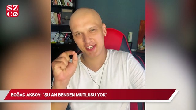 Kanser tedavisi gören Boğaç Aksoy: Şu an benden mutlusu yok