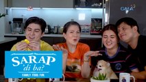 Sarap, 'Di Ba?: Zoren Legaspi, mas malambing daw sa anak kaysa kay Carmina Villarroel! | Bahay Edition