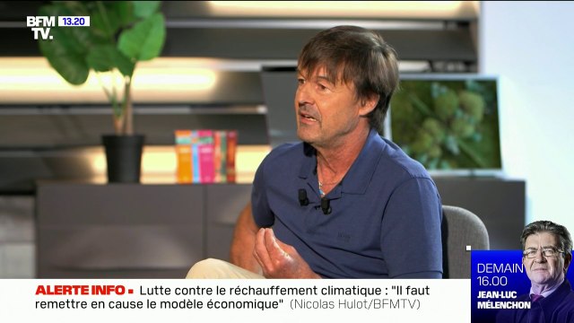 Climat: pour Nicolas Hulot, nous serons tous gagnants ou tous perdants