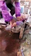 Taşın işlenerek kaseye dönüşmesi